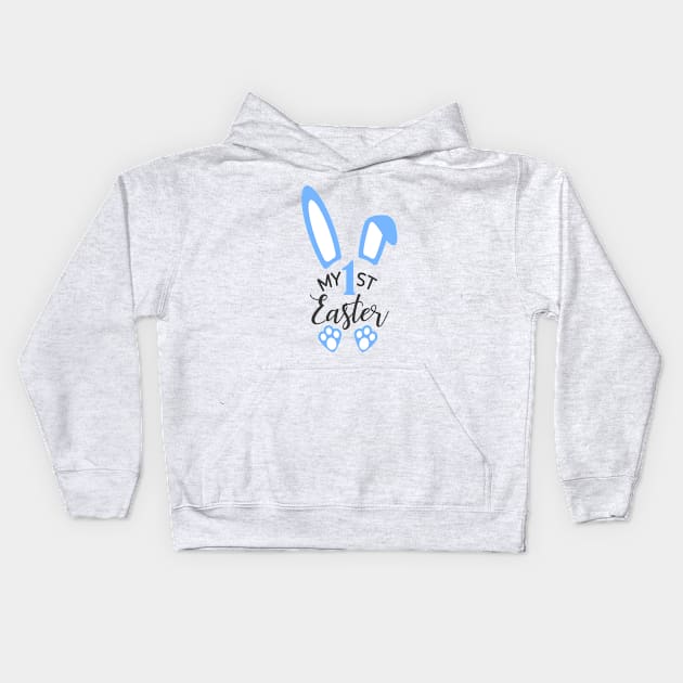 My First Easter, Boy Kids Hoodie by unique_design76